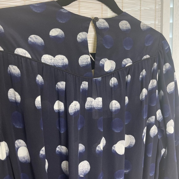 Zadig & Voltaire Rooka Dots Marine Dress Size XS NWT - Picture 8 of 13